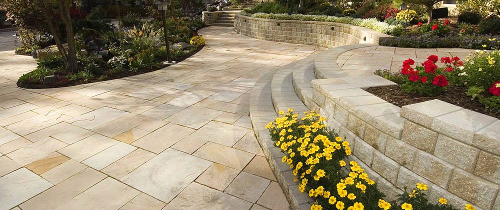 Courtyard paving