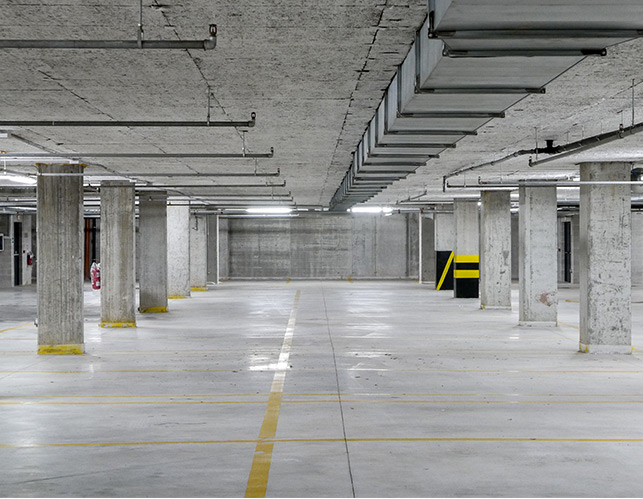 Carpark concrete maintenance