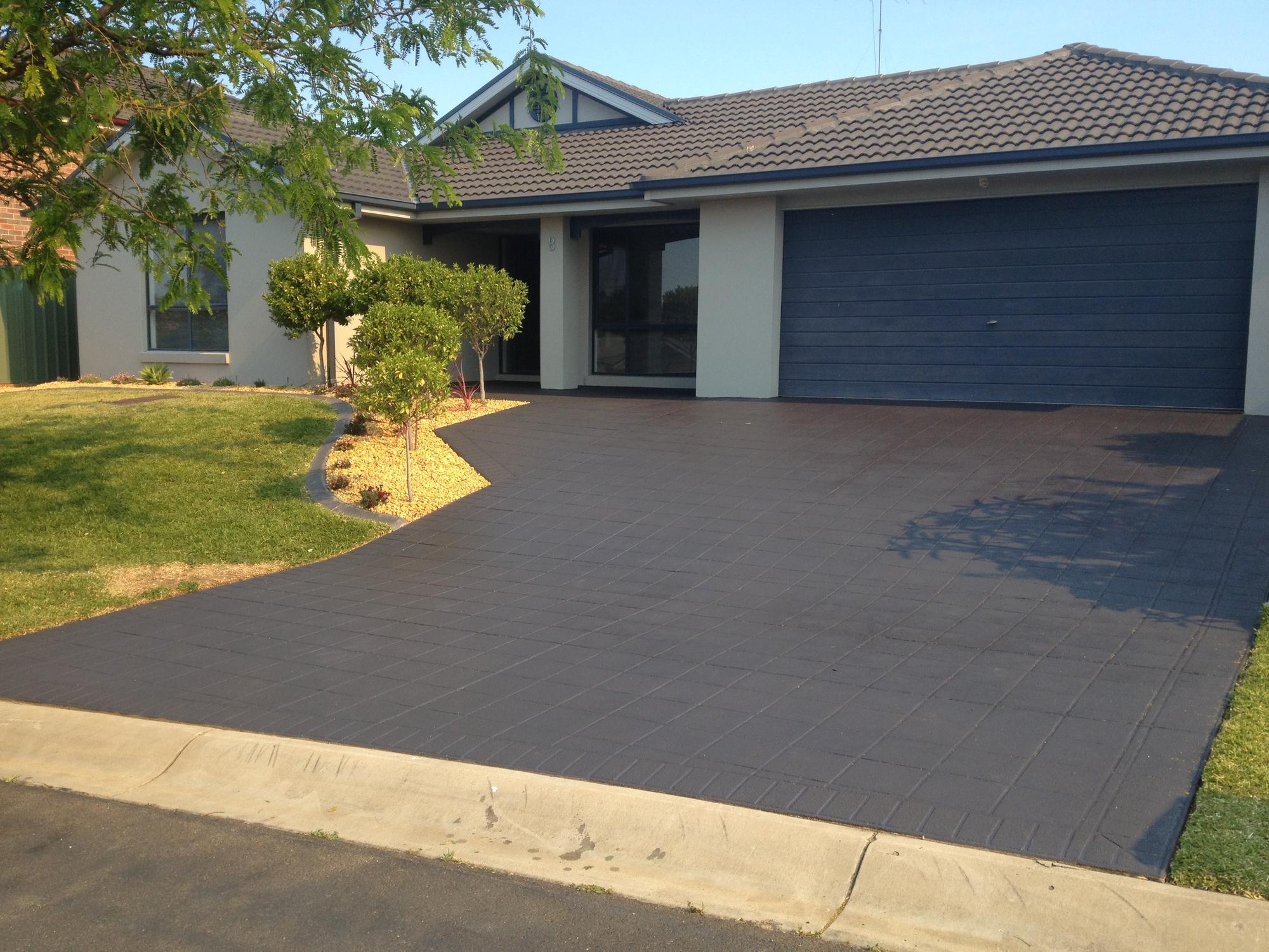Driveway repair and coating